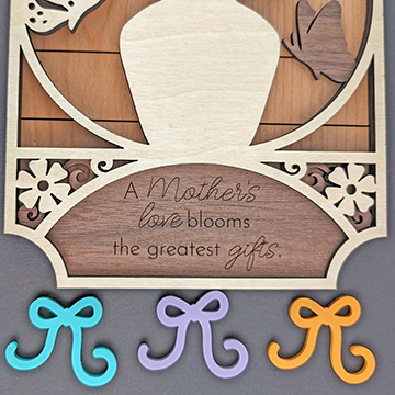 Flowers Family Sign
