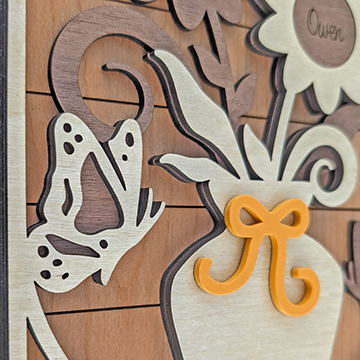 Flowers Family Sign