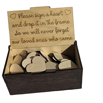 Rectangular Drop-In Guest Book