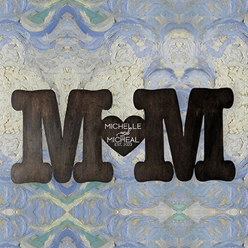Double Letter Guest Book