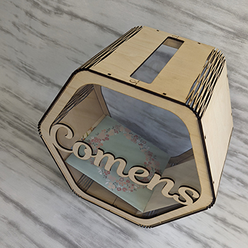 Hexagon Card Box