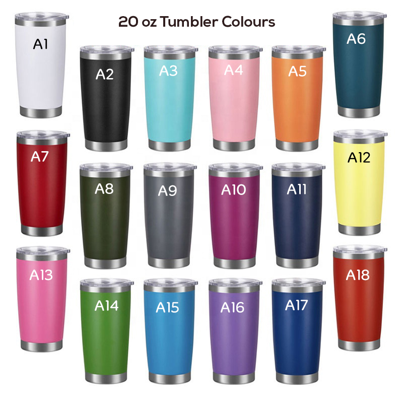 20 oz Engraved Tumblers