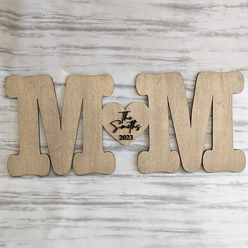 Double Letter Guest Book