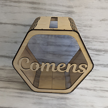 Hexagon Card Box